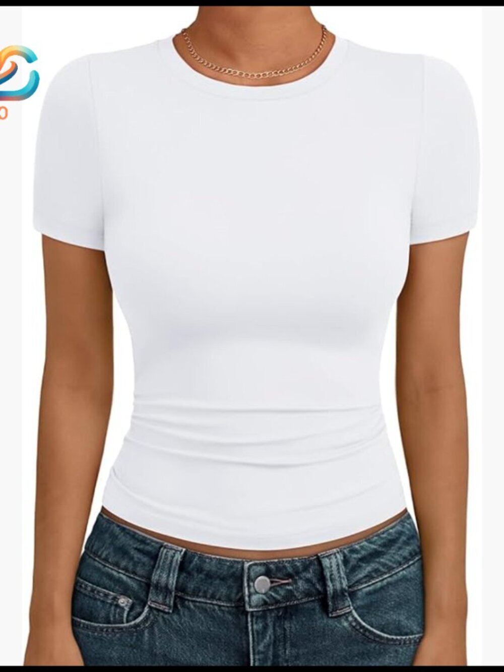 Stretchy Slim Fit T-Shirt for Gym Workout Yoga Activewear Soft Fabric